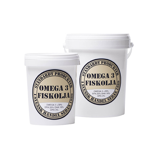 Standardt kosttillskott OMEGA3 FISKOLJA f&ouml;r hund och katt